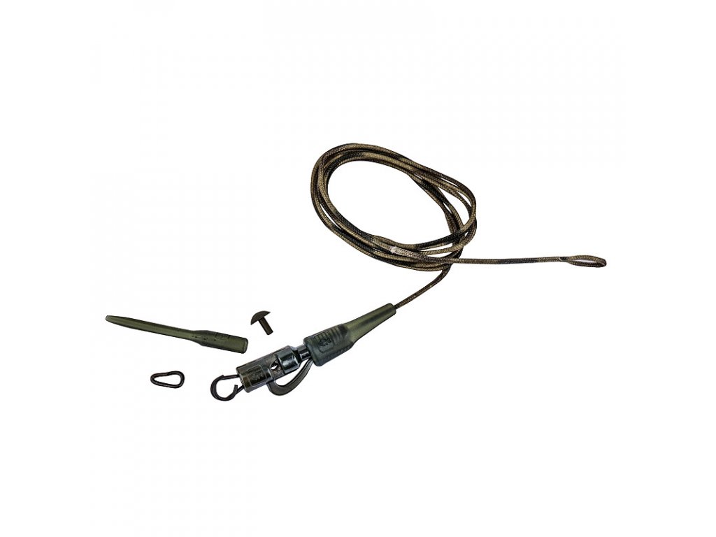 Prologic Safety Clip QC Link Hollow Leader 80cm 45lb 3ks