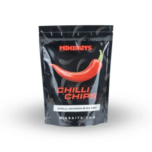 Mikbaits Chilli Chips boilie 300g - Chilli Jahoda 24mm