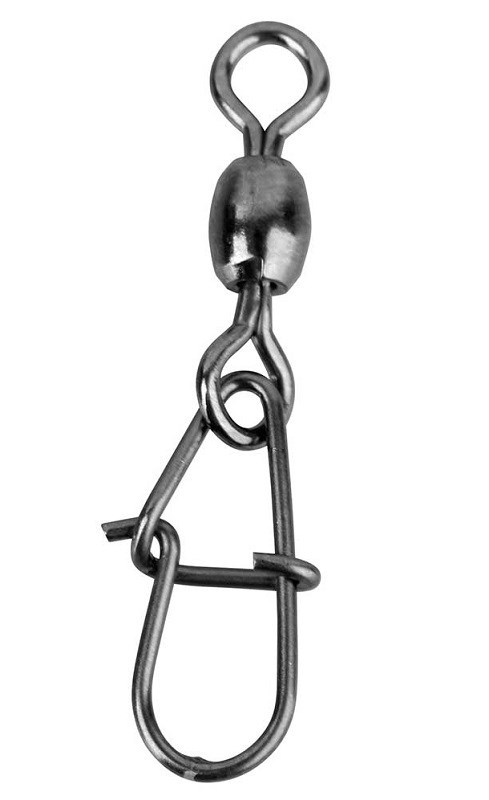 Savage Gear obratlík s karabinkou Eggsnap Swivel M vel.2 38kg 10ks