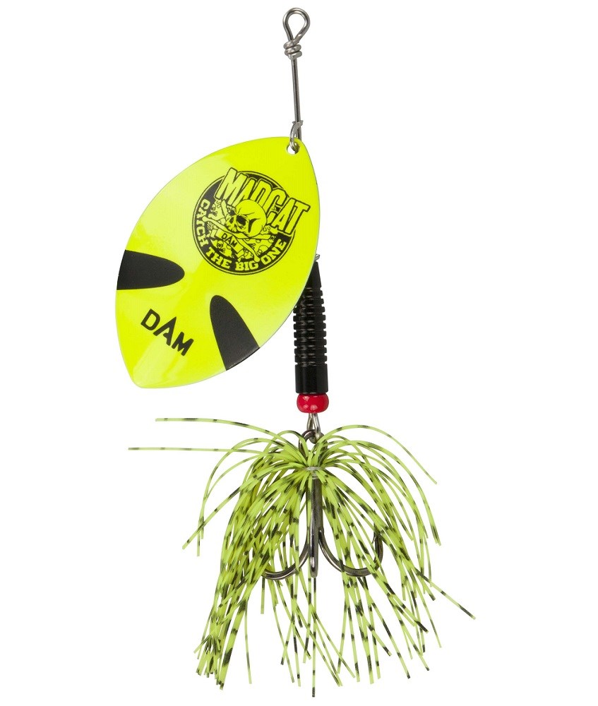 MAD CAT Big Blade spinner 3/0 55g sinking Fluo Yellow
