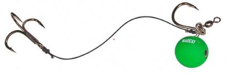 Madcat návazcový komplet Snap-on Vertiball Rig/80g