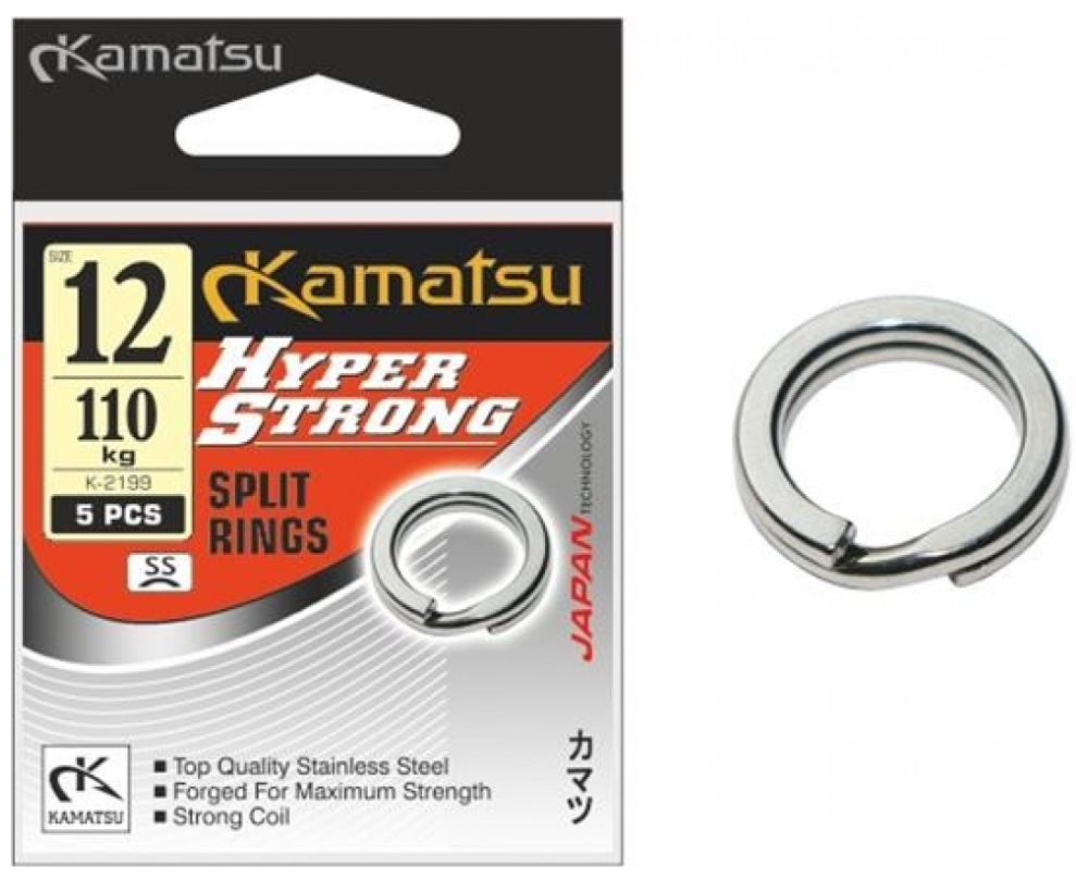 Kamatsu kroužek Hyper Strong 3,5mm 13kg 10ks