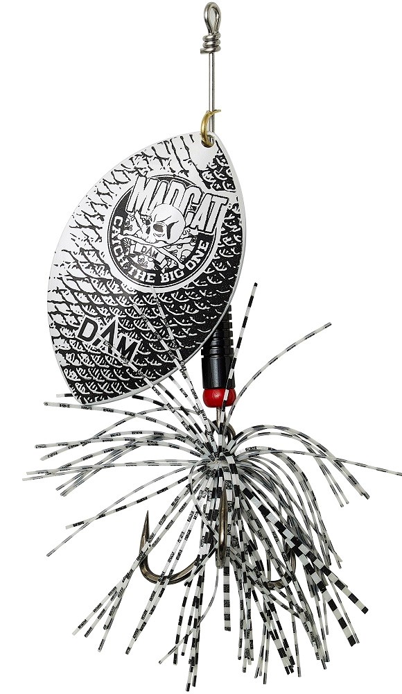 MAD-CAT Big Blade Spinner 3/0 55g sinking Pearl White