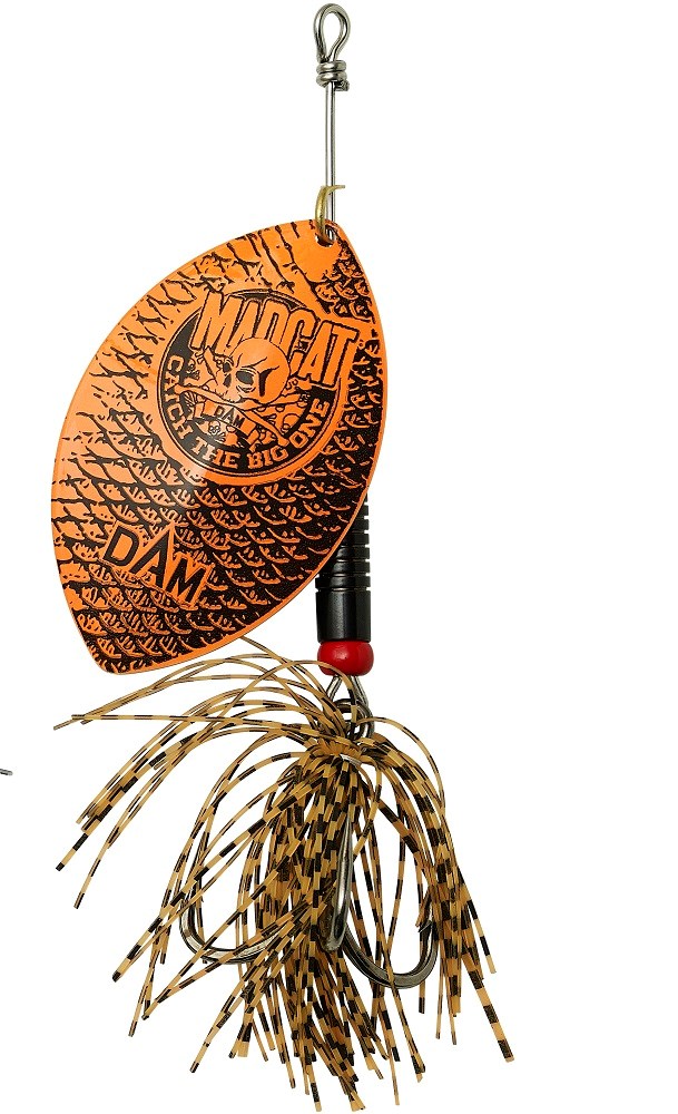 MAD-CAT Big Blade Spinner 3/0 55g sinking Goldfish