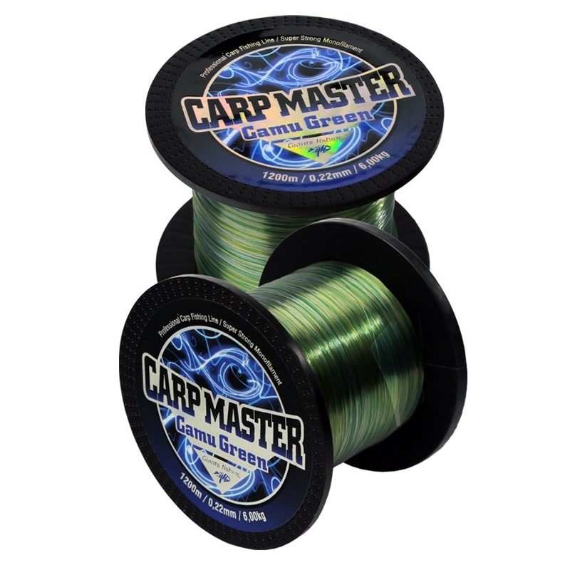 Vlasec Carp Master Camou Green 0,25mm/1200m