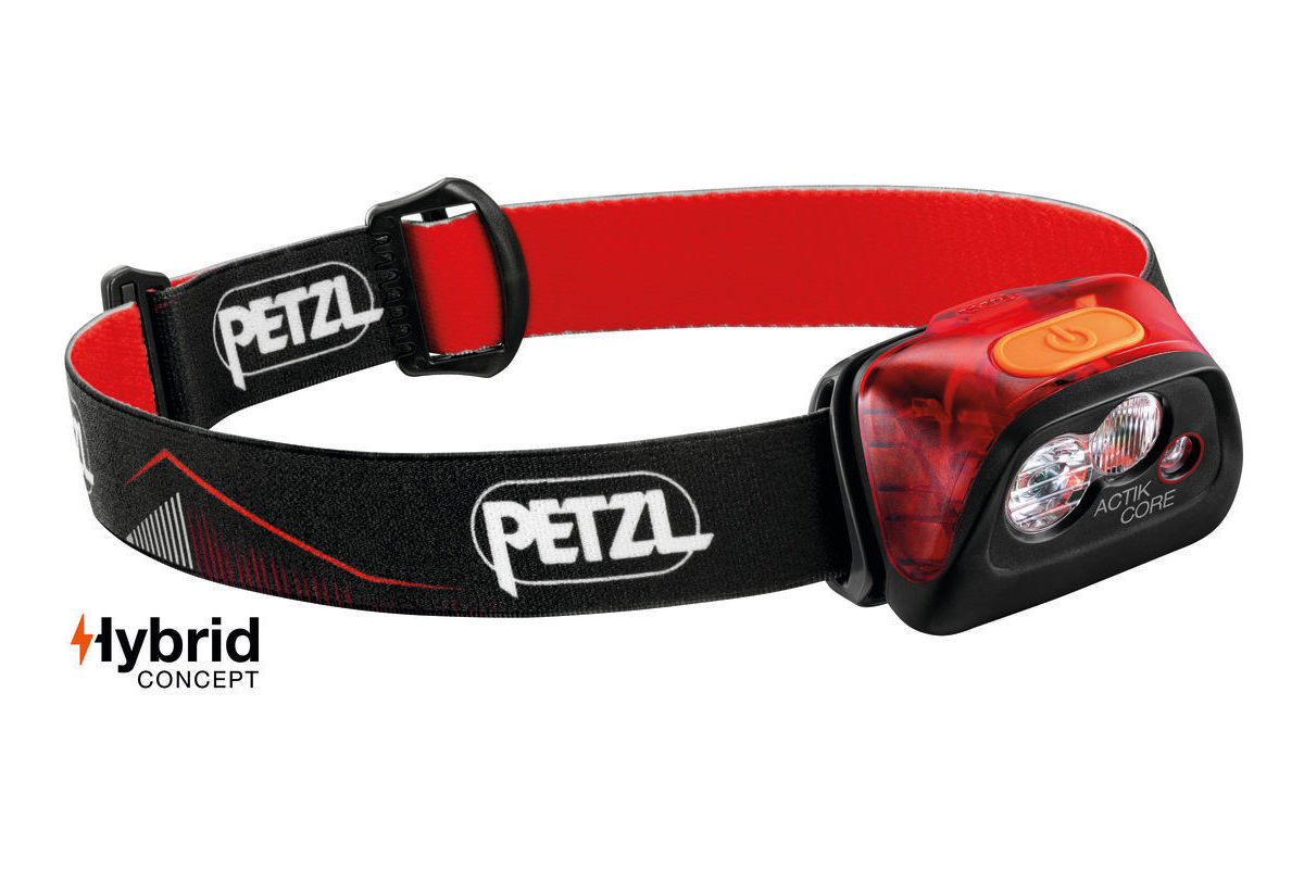 PETZL Čelovka Actik Core červená 450lm