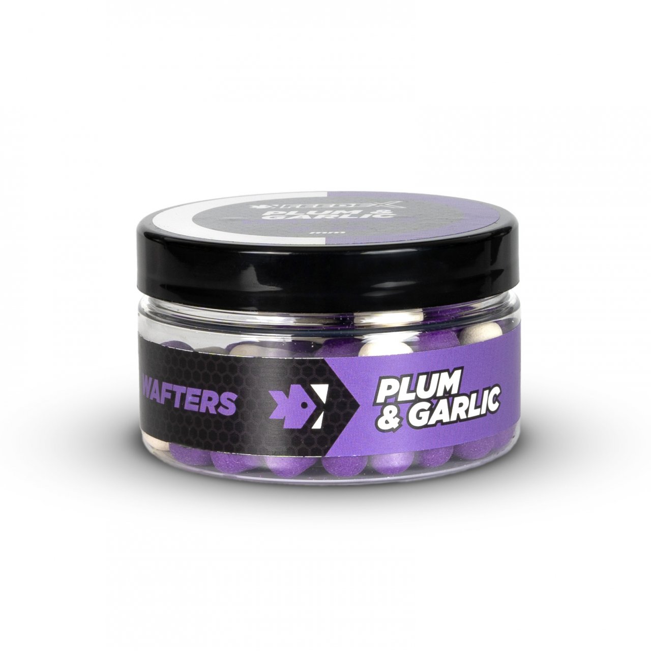 Mikbaits Feeder Expert wafters 100ml - Švestka Česnek 6-8mm