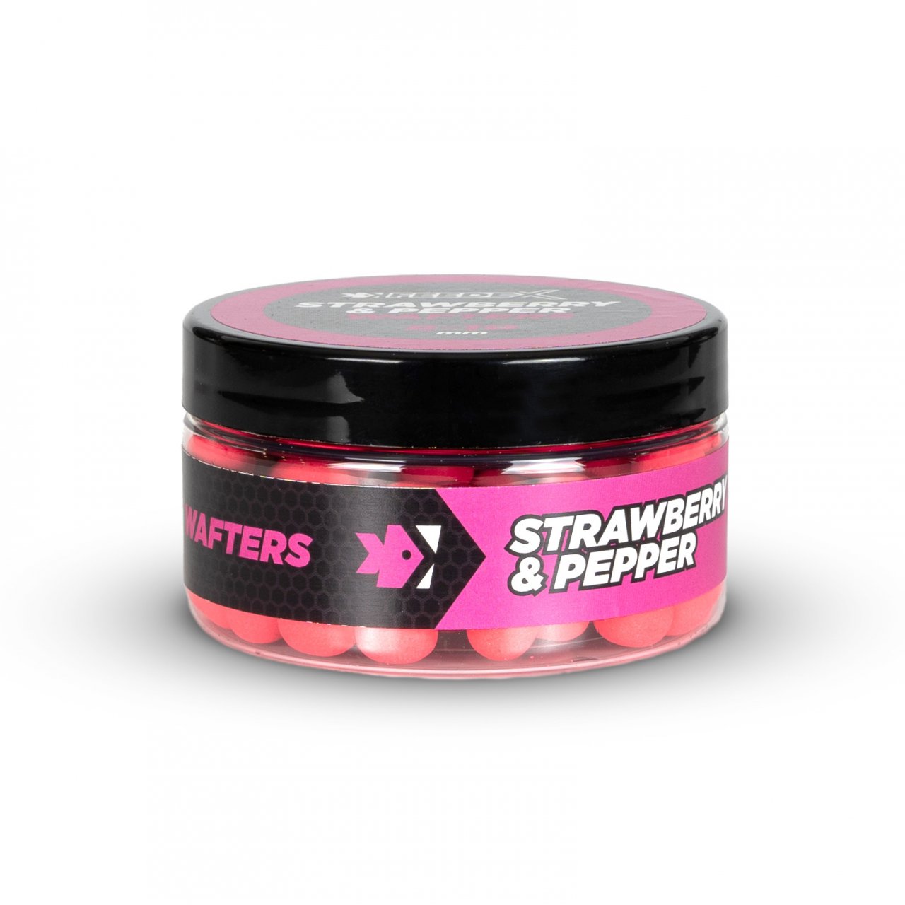 Mikbaits Feeder Expert wafters 100ml - Jahoda Pepř 8-10mm