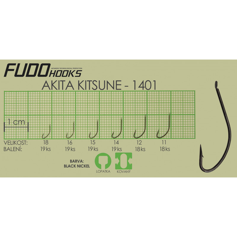 Háčky Fudo Kitsune 