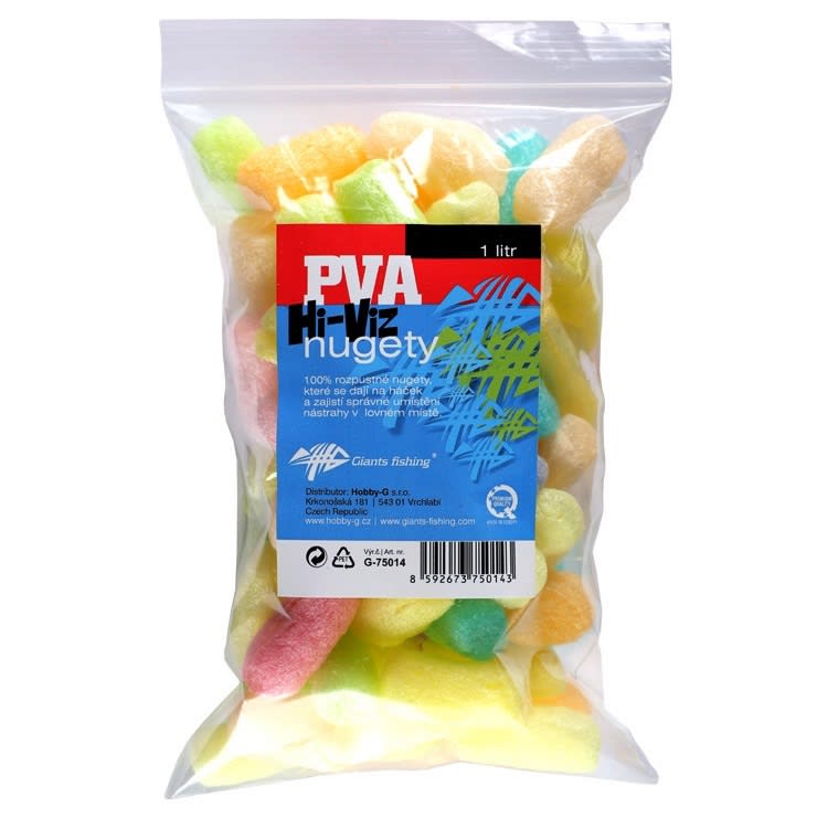 Giants Fishing PVA nuggets Hi-Viz 1l