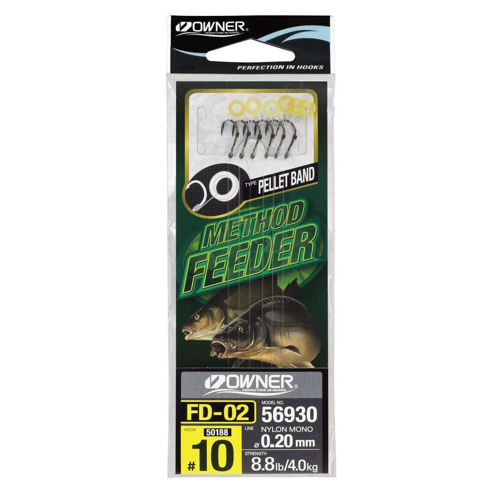 Hotové návazce Owner MF FD-02 vel.12 6ks 0,20mm