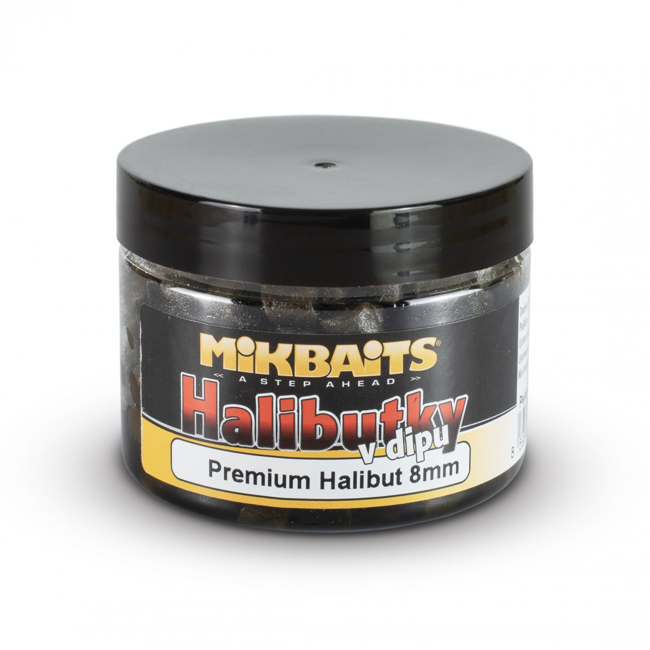 Mikbaits Halibutky v dipu 150ml - Premium Halibut 8mm