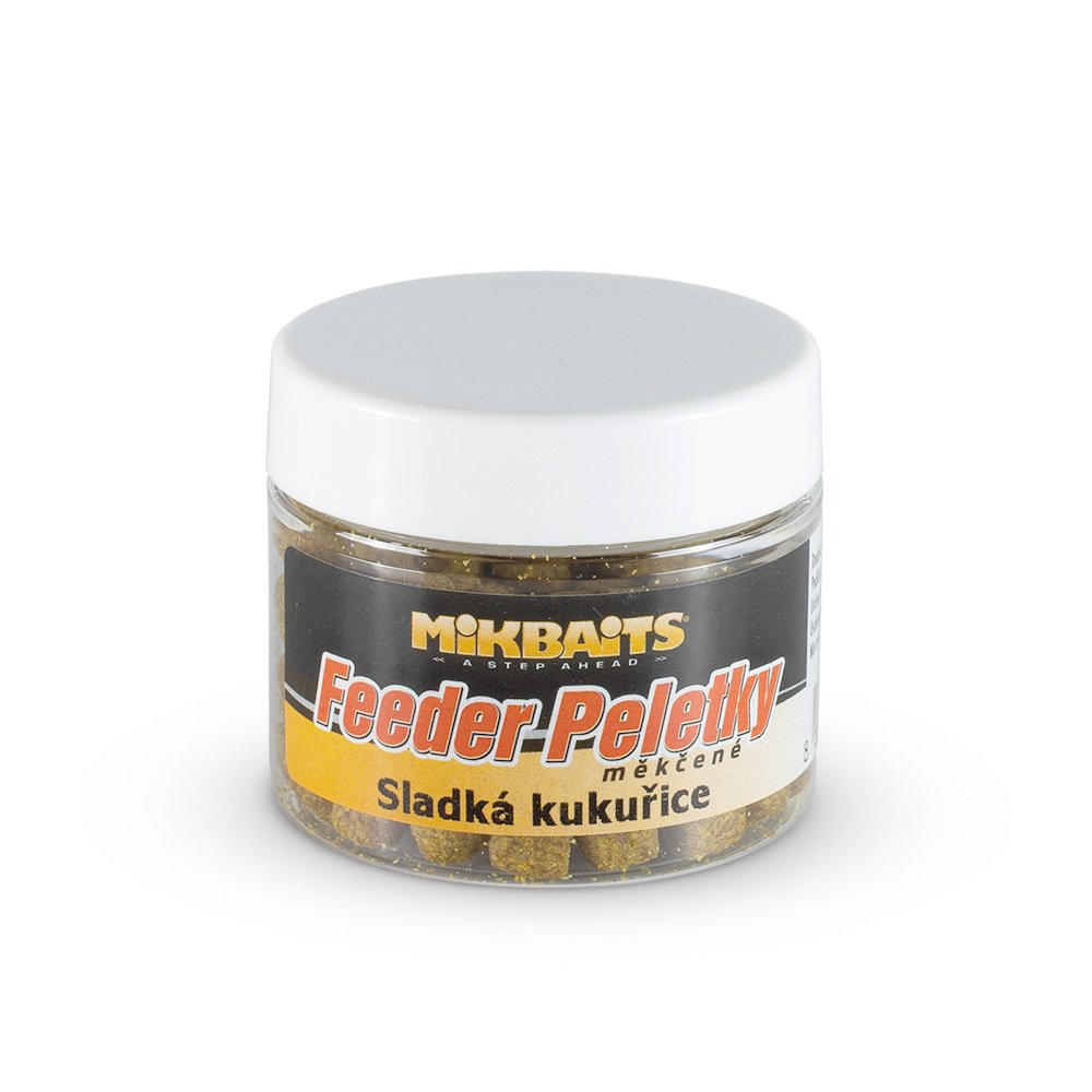 Mikbaits Feeder peletky měkčené 50ml - Sladká kukuřice