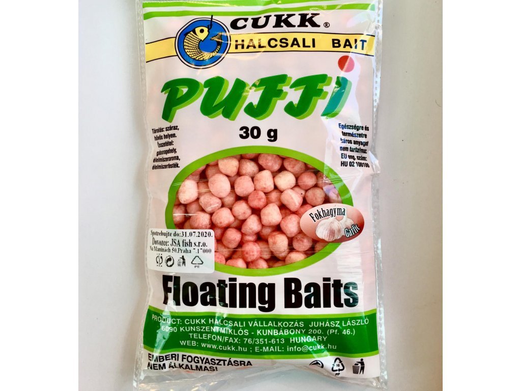 Cukk Puffi česnek střední 30g