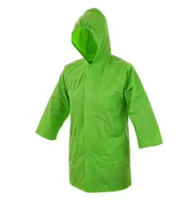 Dětská pláštěnka zelená žába