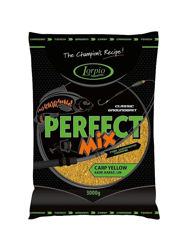 Lorpio Perfect mix 3kg Carp Yellow