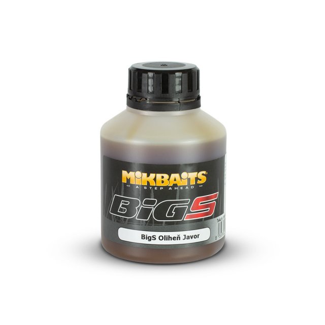 Mikbaits Legends booster 250ml - BigS Oliheň Javor