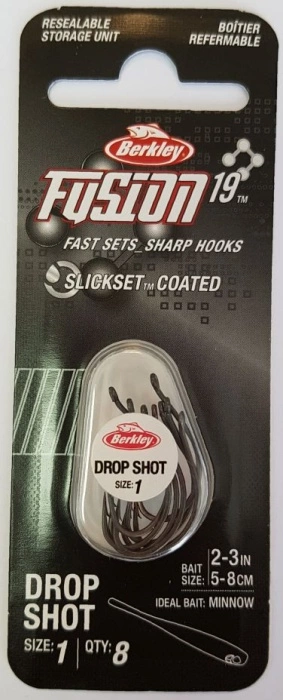 Berkley háčky Fusion Drop Shot vel.1 8ks