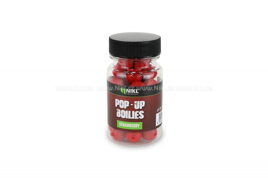 Nikl Plovoucí boilies Strawberry 14mm, 50g