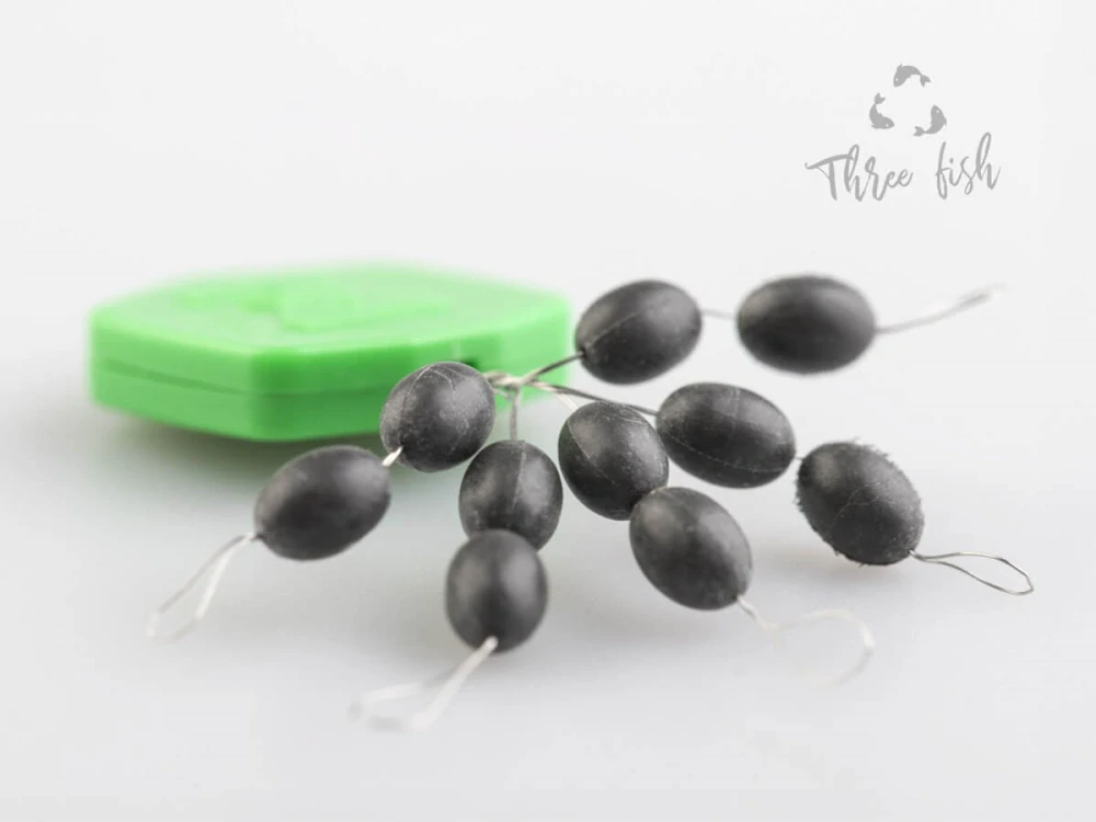 ZFISH Korálky Tungsten Oval Beads