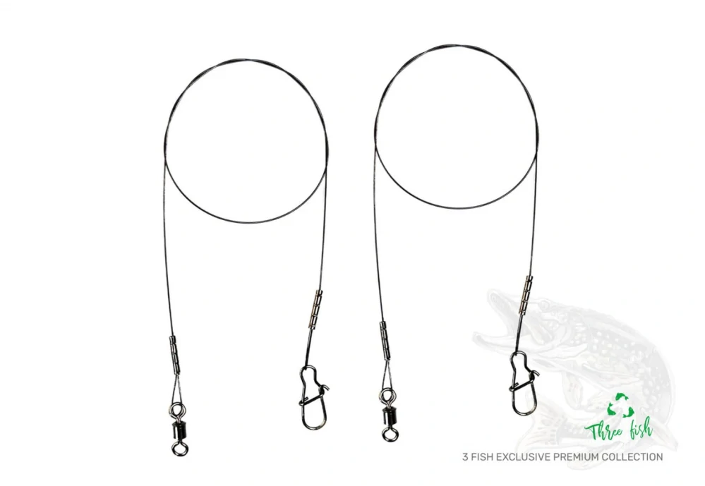 ZFISH Lanko Titanium Leader 15cm 7kg - 2ks