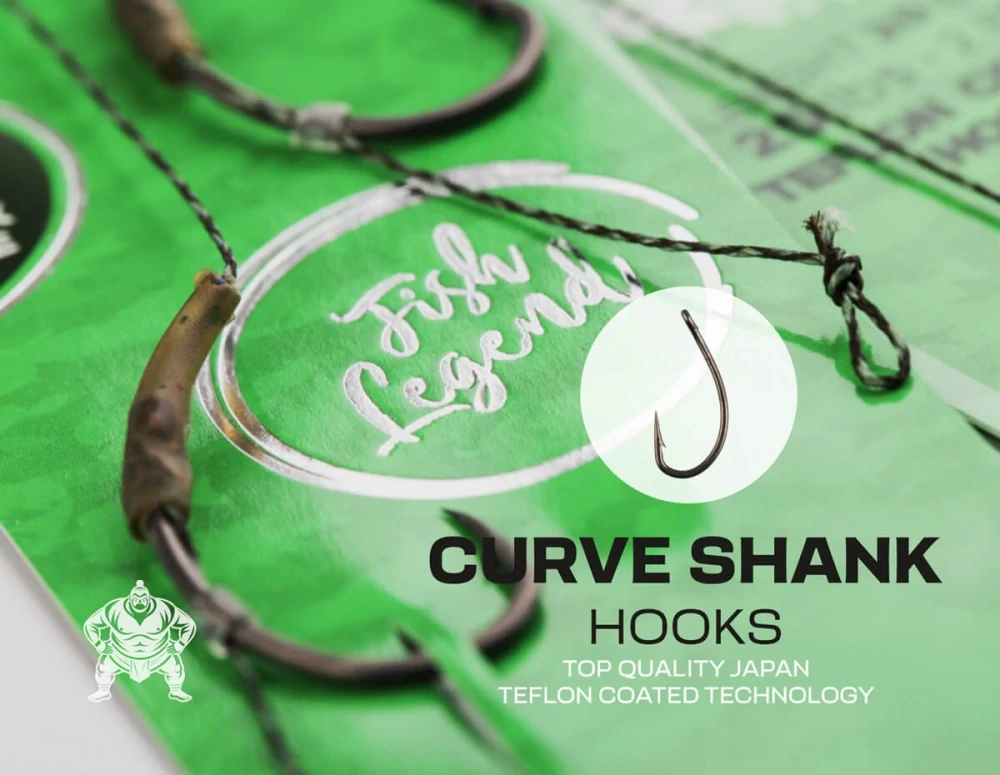 ZFISH Návazec Curve Shank Carp Rig