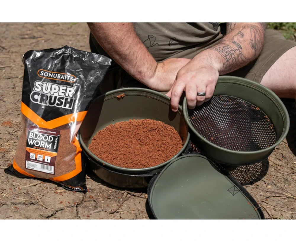 Korum Míchačka EVA Solid Groundbait Bowl & Riddle