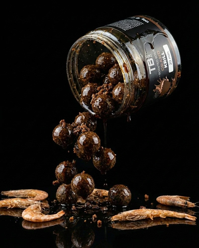 TB Baits Boosterované Boilie Grand Krill 120 g