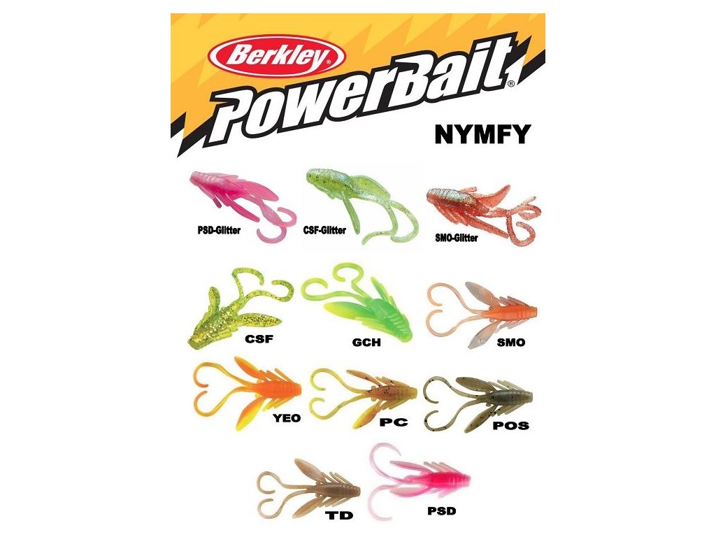 BERKLEY NYMFA 5CM PINK SHAD