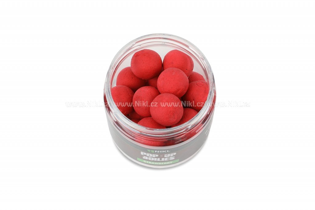 Nikl Plovoucí boilies Strawberry 14mm, 50g
