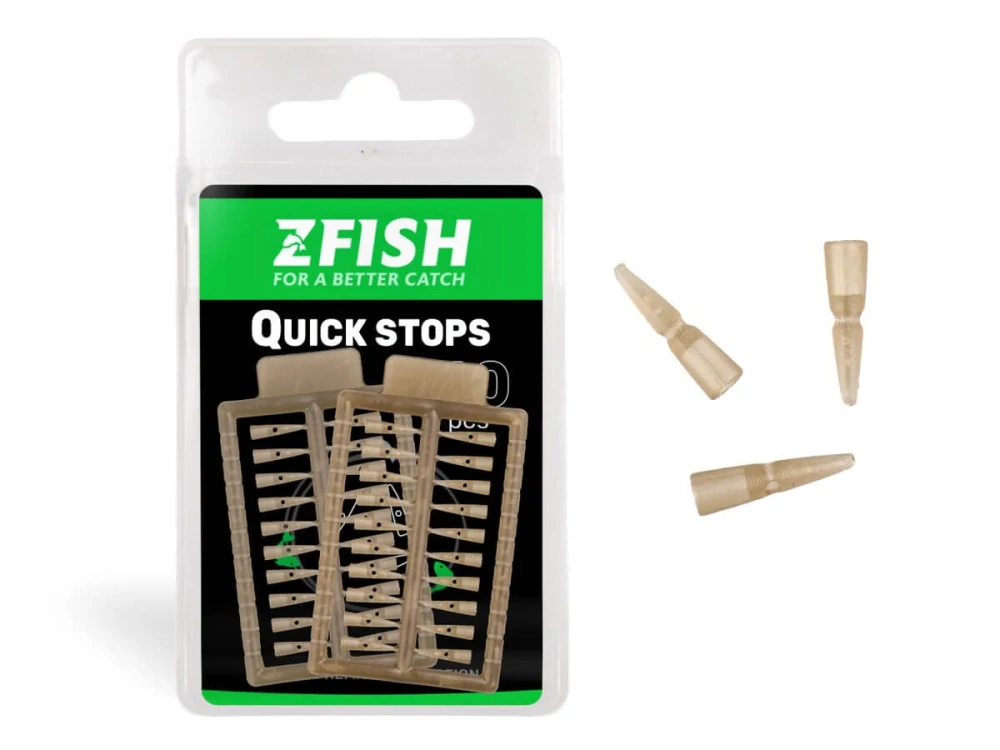 ZFISH Nekonečná Zarážka Quick Stops 40ks 