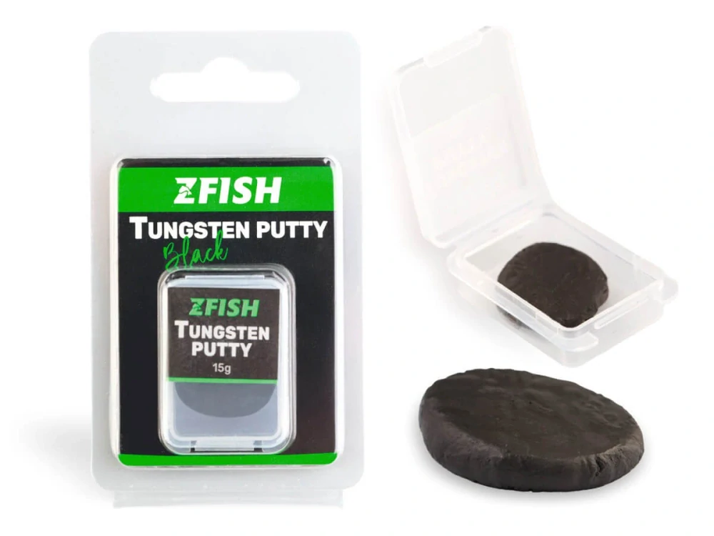 ZFISH Plastické Olovo Tungsten Putty Black