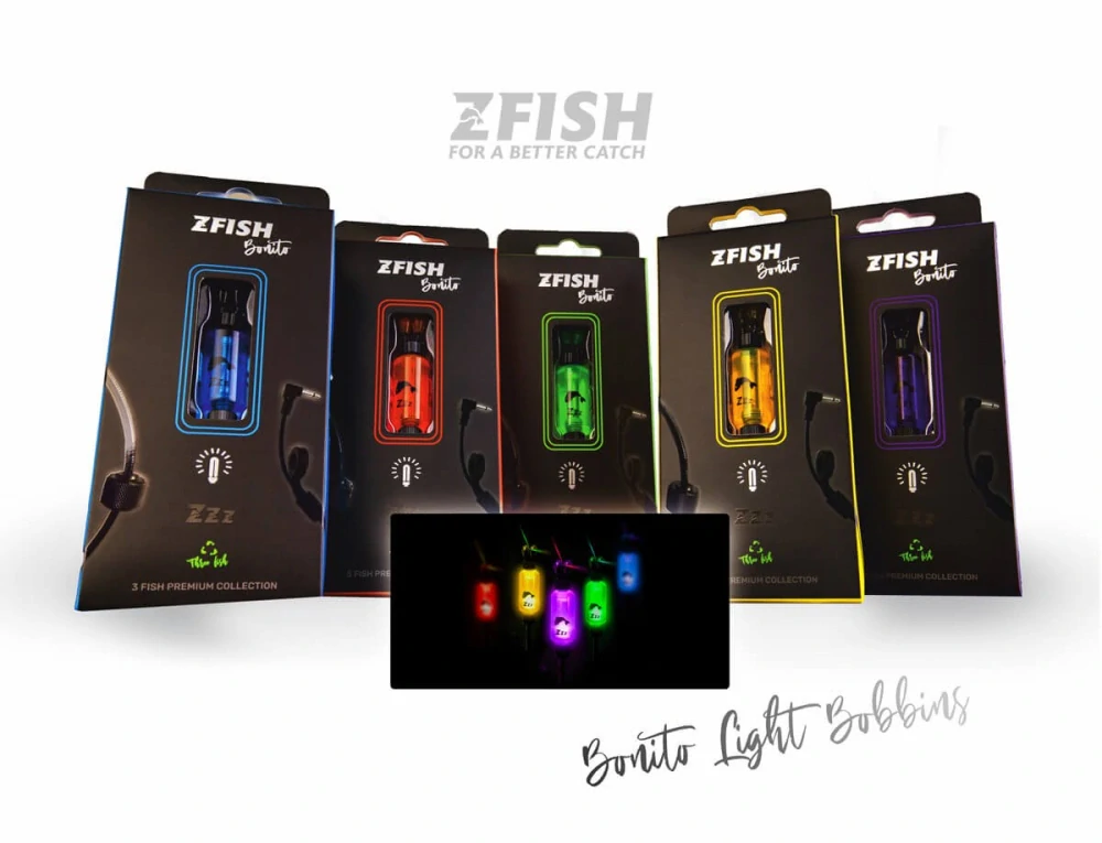 ZFISH Indikátor Záběru Bonito Light Bobbin žlutý