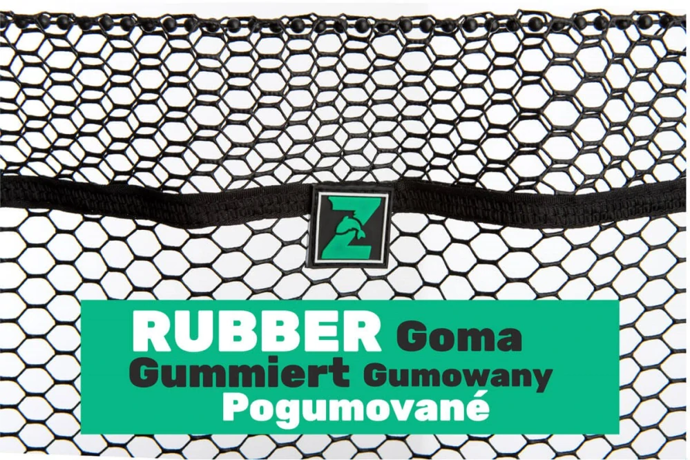 ZFISH Podběrák Landing Net ZFX Pogumovaná síť 2,70m