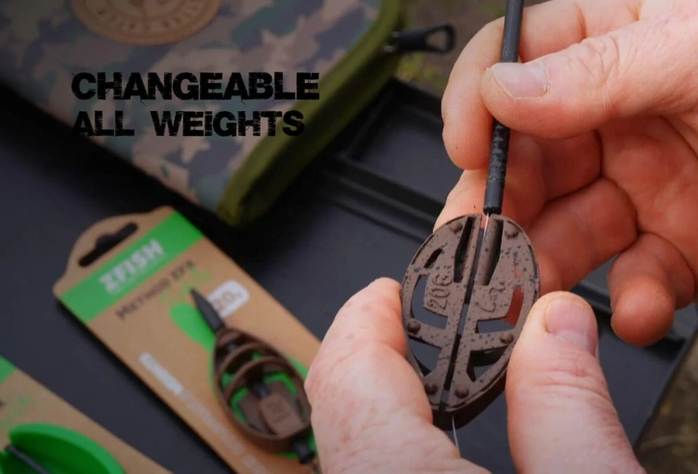 ZFISH Sada Method Feeder Set ZFX 50,60g+Formička