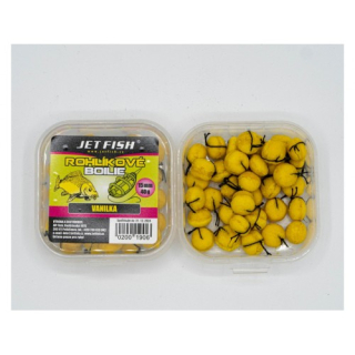 JET FISH Rohlíkové boilie 40g Vanilka