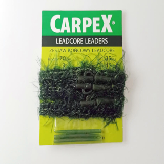 Carpex Leadcore Leaders zelená 3ks