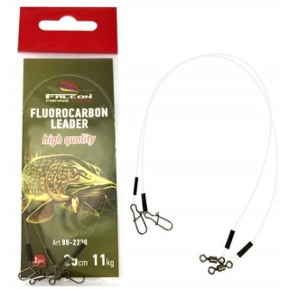 Falcon Fluorocarbon Leader 25cm - 11kg 2 ks