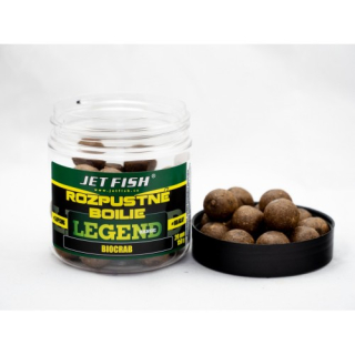 JET FISH Legend Range - Rozpustné boilie 24mm 250ml Biocrab