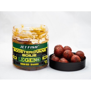 JET FISH Boosterované boilies 250ml 20mm MIrabelle/špendlík