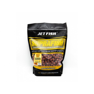 JET FISH Supra Fish boilie - 1kg 24mm Játra Krab