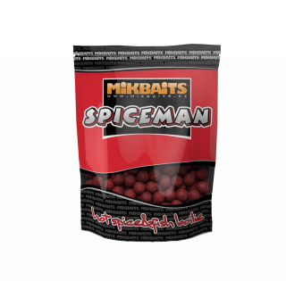 Mikbaits Boilie Spiceman 1kg - Pikantní švestka 16mm