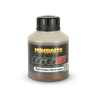 Mikbaits Legends booster 250ml - BigB Broskev pepper - tekutý booster