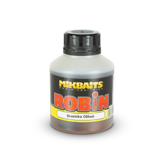 Mikbaits Robin Fish booster 250ml - Brusinka Olliheň