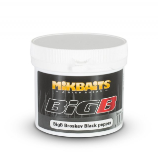 Mikbaits těsto obalovací 200g - BigB Broskev Black pepper