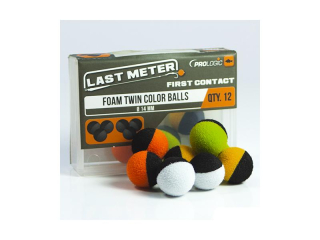 Prologic pěnový pop-up Foam Twin Color Balls 14mm 12ks