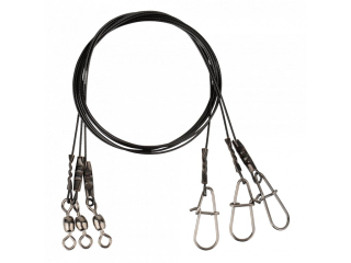 Savage Gear návazce Black 7 Trace 40cm 0,60mm 25kg 3ks