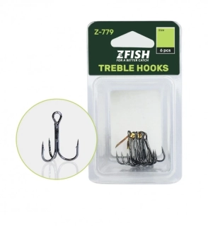 Zfish trojháček Treble Hooks size 