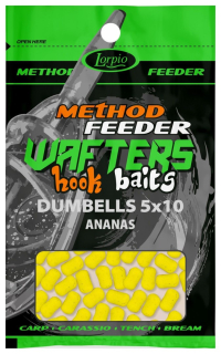 Lorpio Wafters vyvážené boilie hook baits 10mm kreveta
