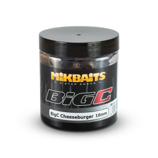 Mikbaits BiG boilie v dipu 250ml - BigC Cheeseburger 20mm